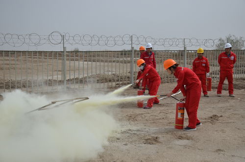 中石化西北油田分公司采油三廠 夏季消防實操小課堂重實效保安全